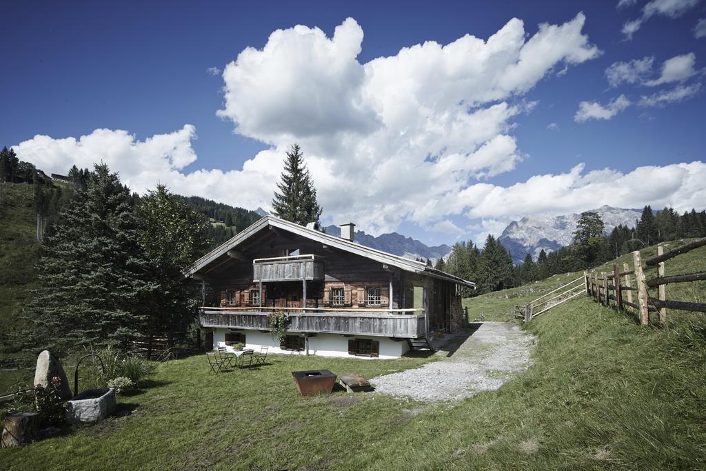 Auhaeuslalm Villa Maria Alm am Steinernen Meer Oda fotoğraf