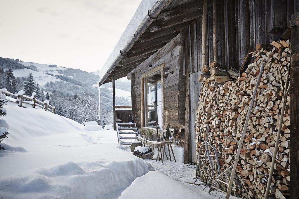 Auhaeuslalm Villa Maria Alm am Steinernen Meer Dış mekan fotoğraf